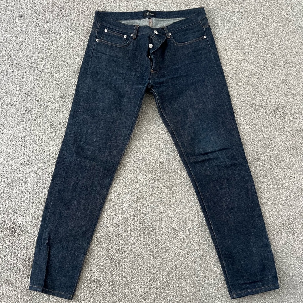 A.P.C. Men's Indigo Slim Jeans